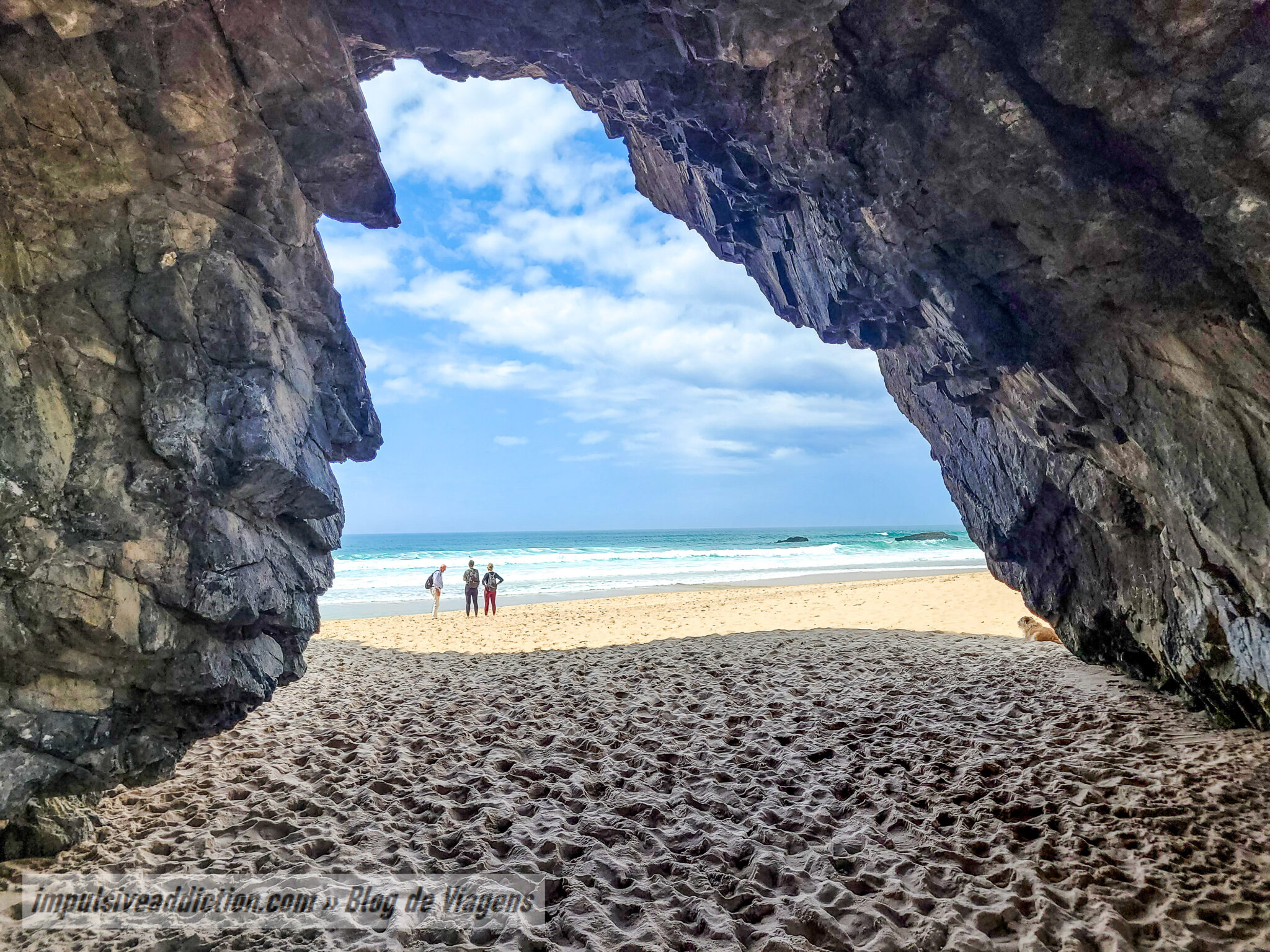 Arches and Caves of Adraga Beach