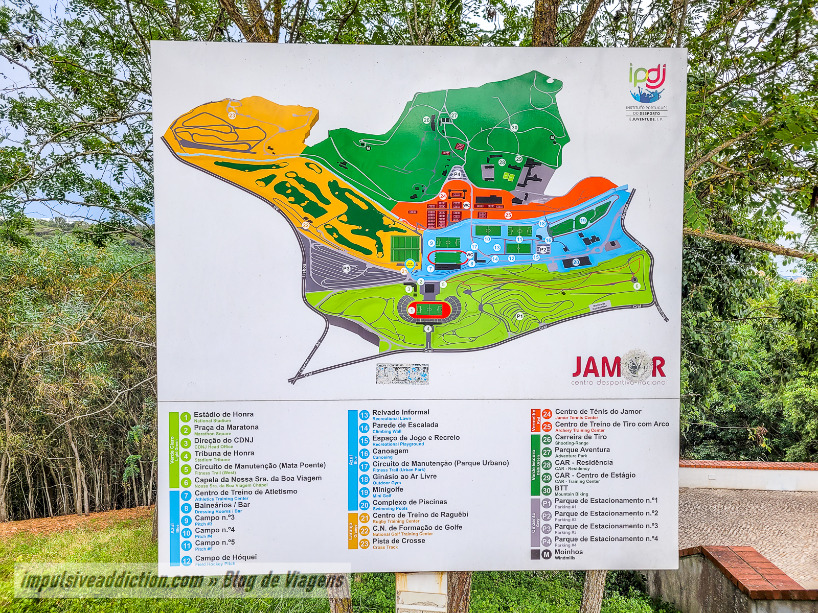 Jamor - Parque Urbano / Centro Náutico e de Desportos